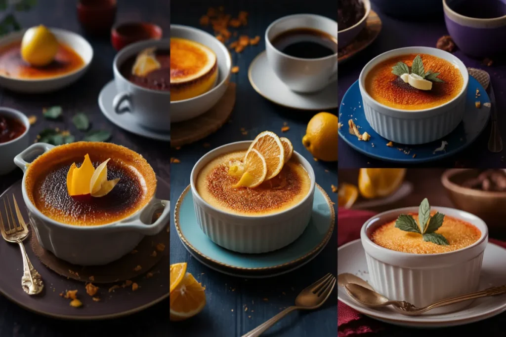 Creative Variations on Crème Brûlée