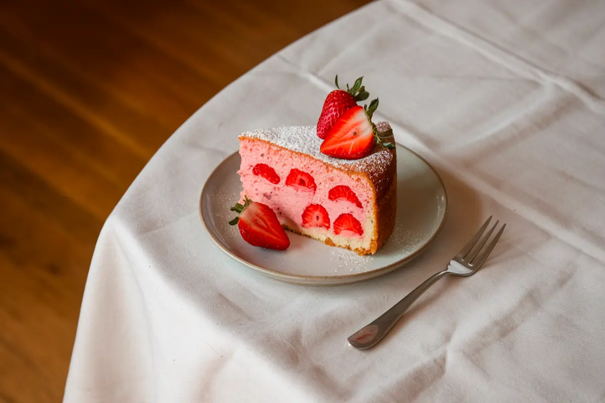 Gluten-Free Strawberry Cake