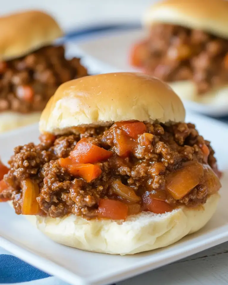Homemade 20-Minute Healthy Sloppy Joes photo