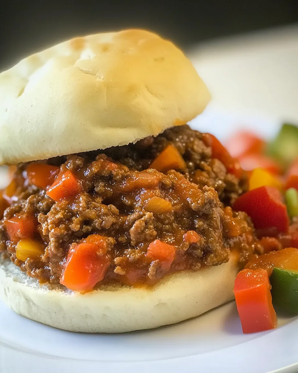 Classic 20-Minute Healthy Sloppy Joes image