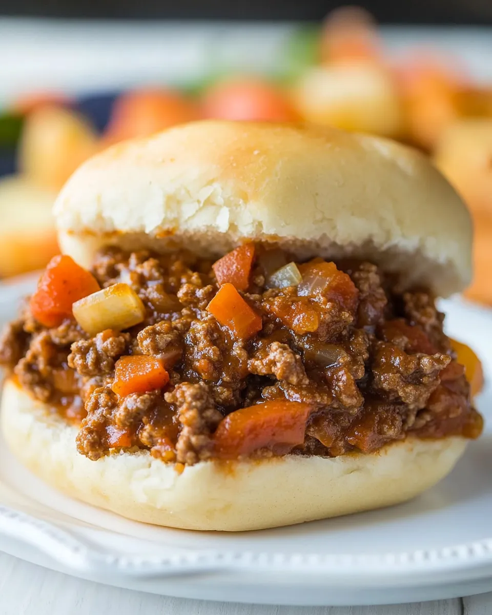 Delicious 20-Minute Healthy Sloppy Joes dish photo