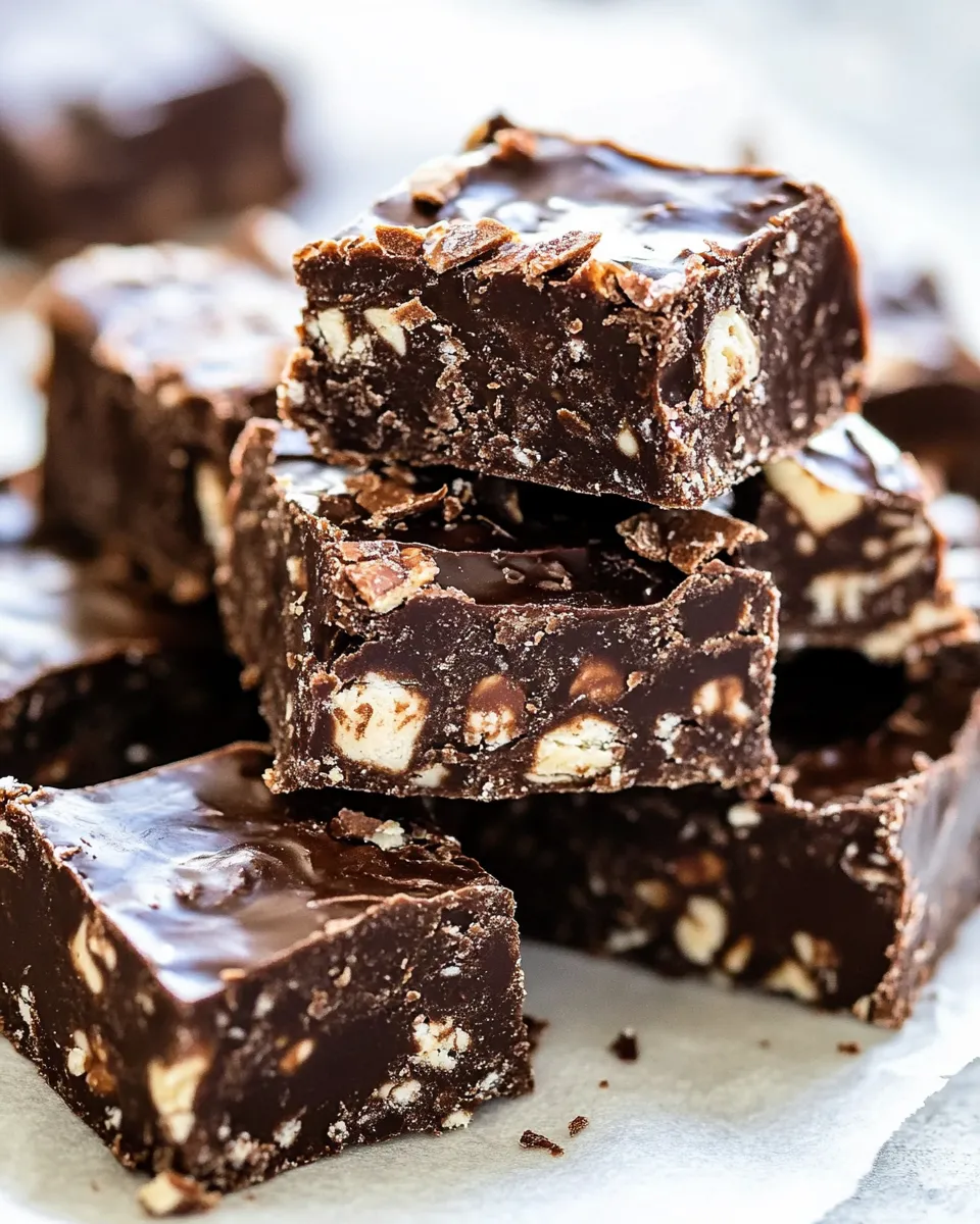 Delicious 2 Minute Microwave Fudge shot