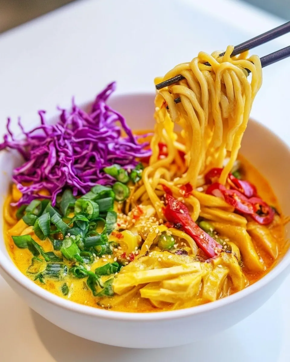 Classic 30-Minute Red Curry Noodle Bowl dish photo