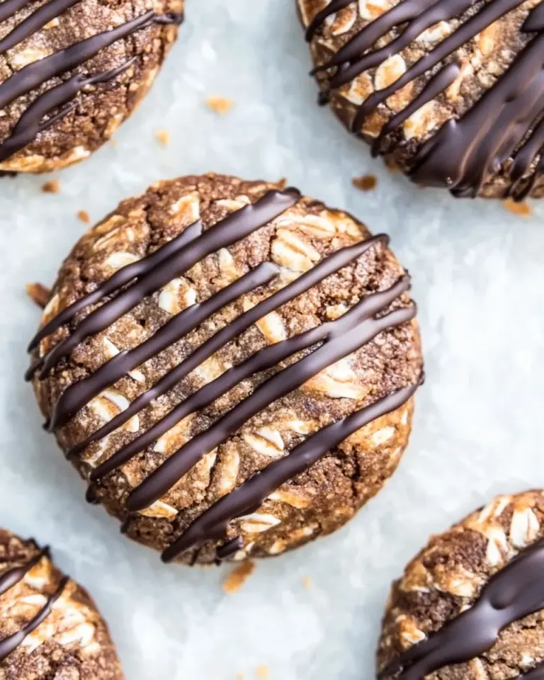 Homemade 4-Ingredient Healthy Samoa Cookies (Paleo) photo