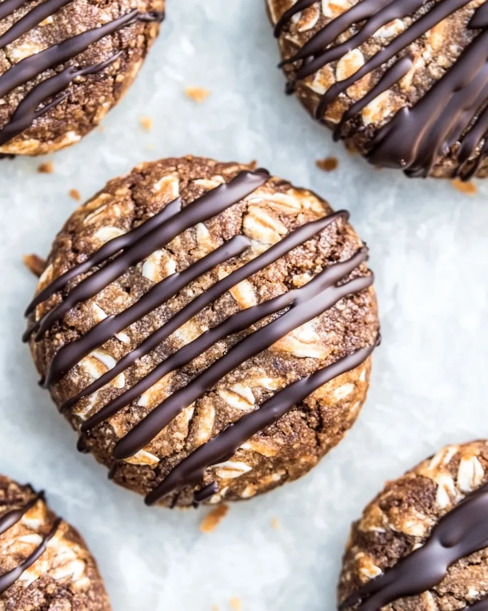 Homemade 4-Ingredient Healthy Samoa Cookies (Paleo) photo