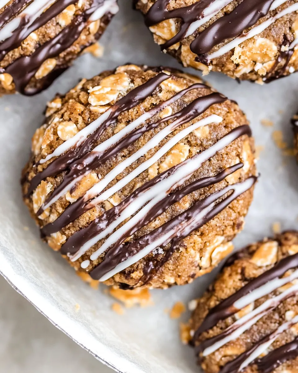 Easy 4-Ingredient Healthy Samoa Cookies (Paleo) recipe photo
