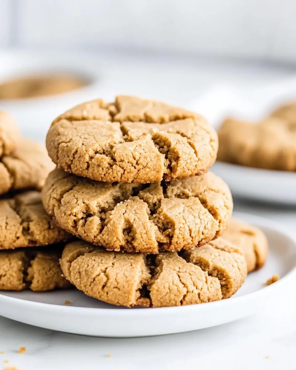 Delicious 4-Ingredient Peanut Butter Cookies image