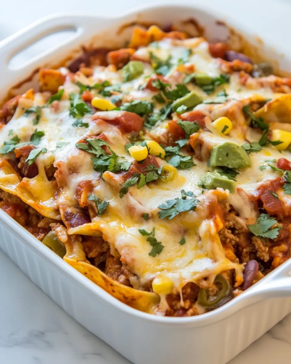 Delicious 5-Minute Prep Tex-Mex Casserole dish photo