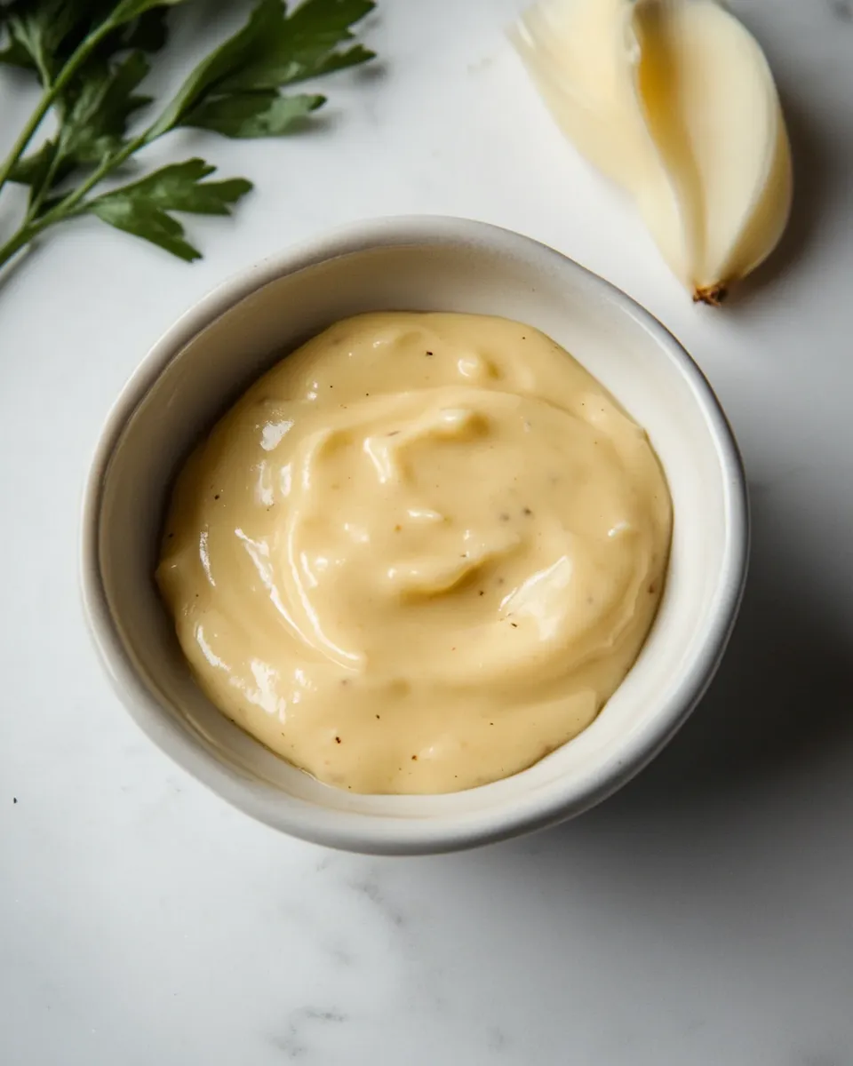 Homemade Aioli recipe photo