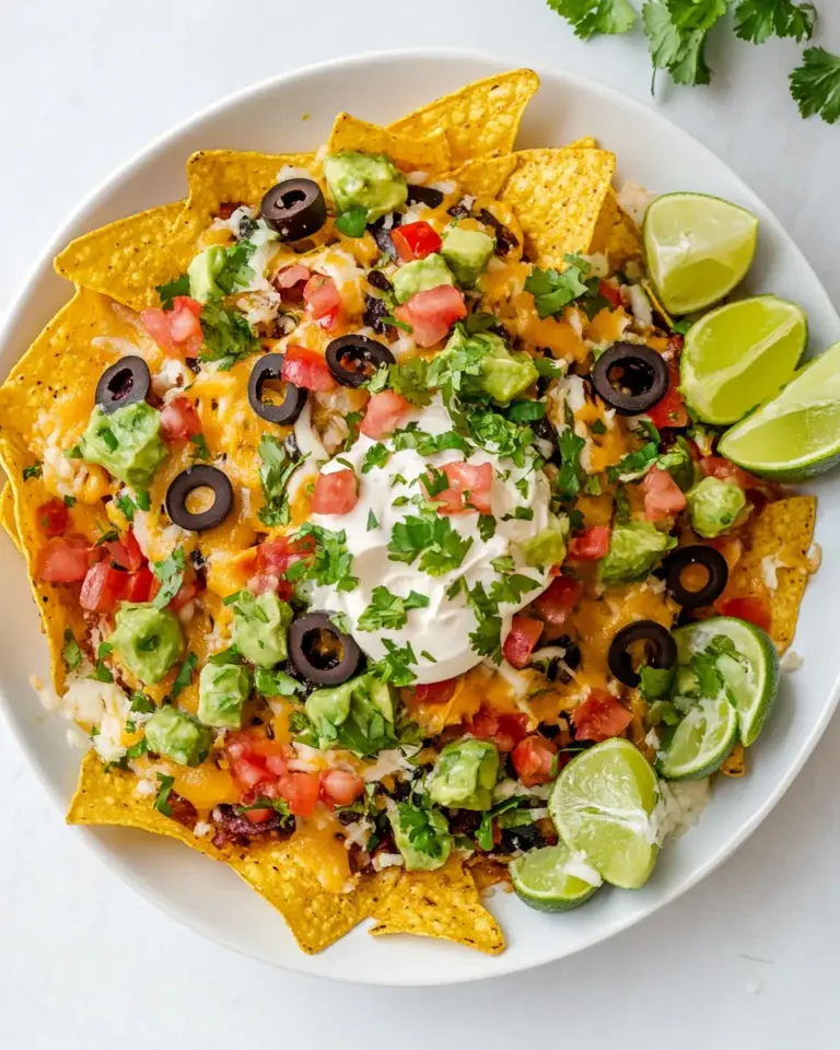 Homemade Air-Fryer Nachos recipe photo