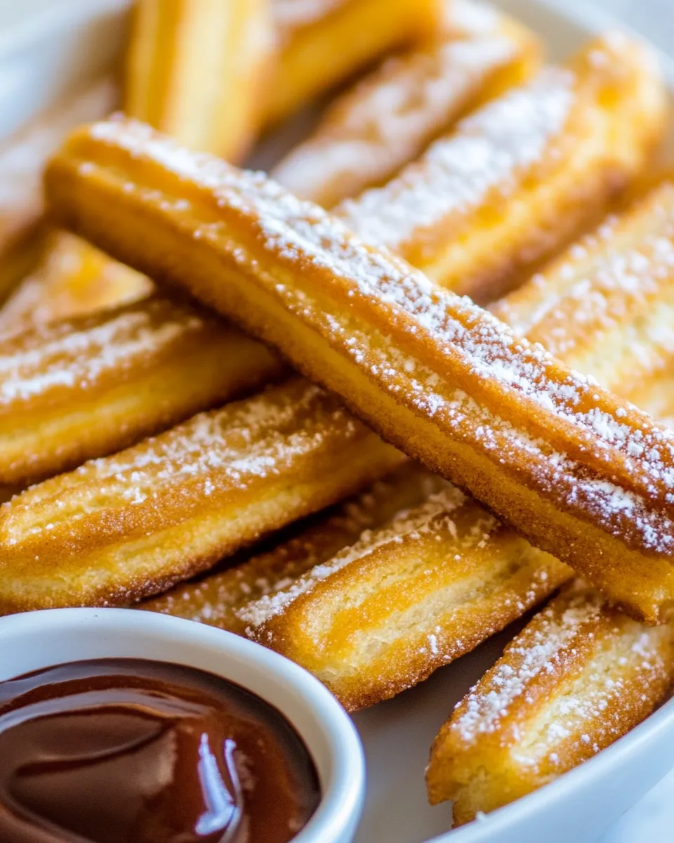 Homemade Air Fryer Churros Recipe photo