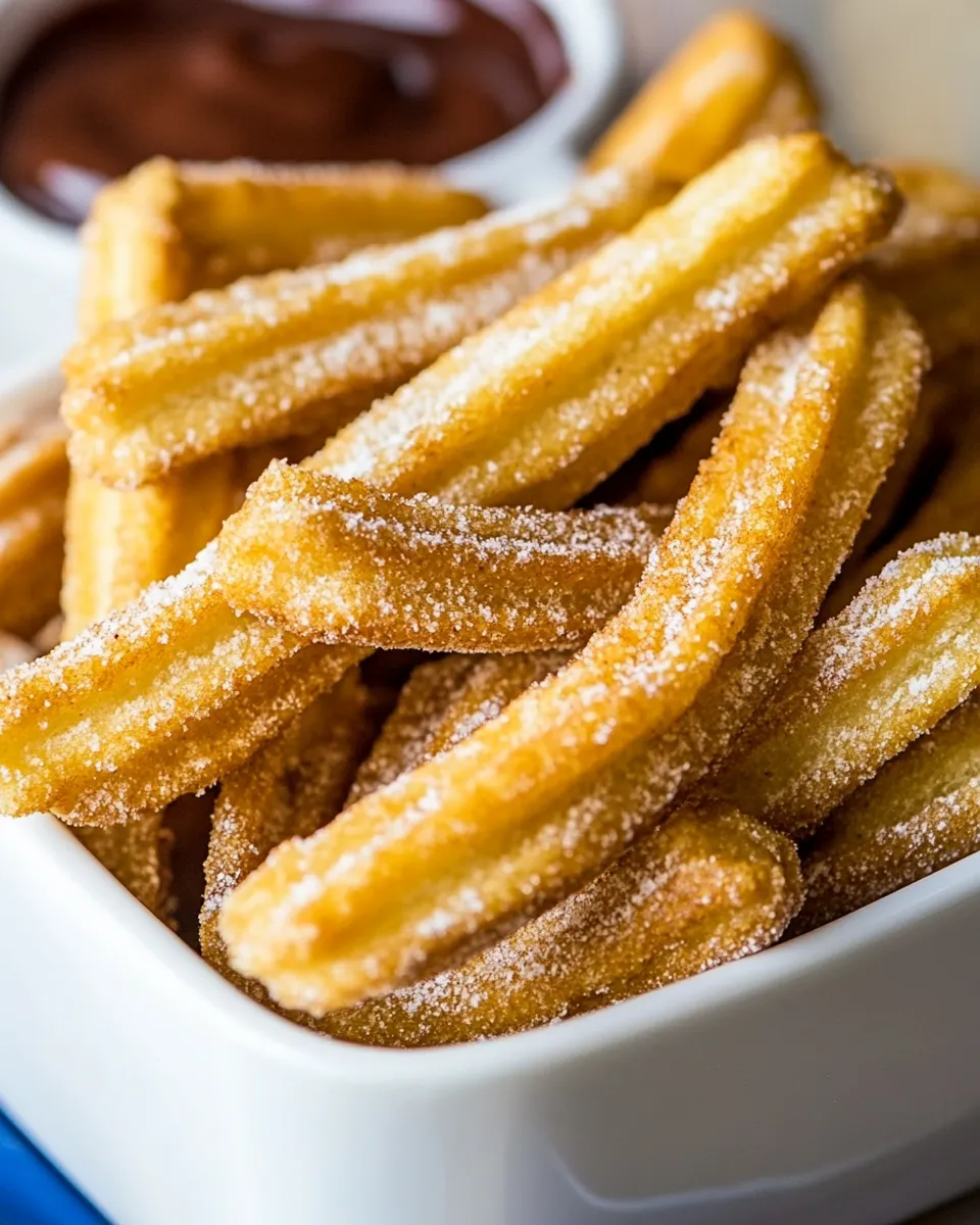 Classic Air Fryer Churros Recipe image