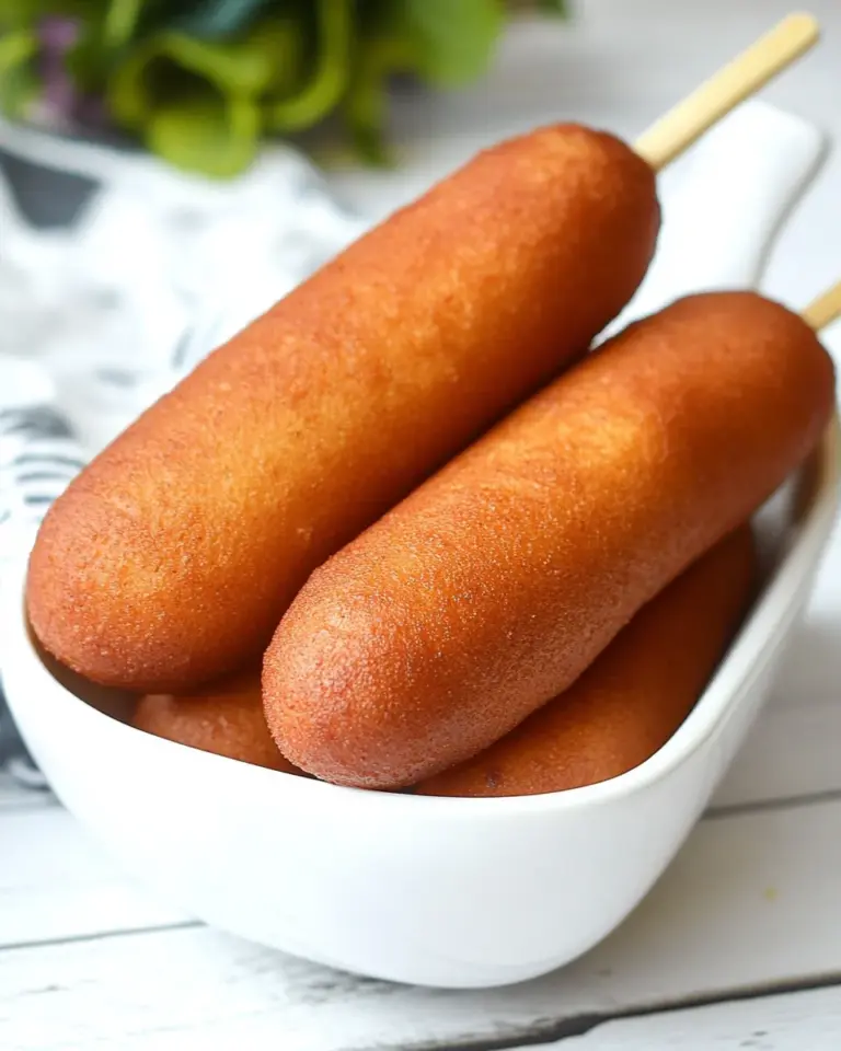 Homemade Air Fryer Corn Dogs photo