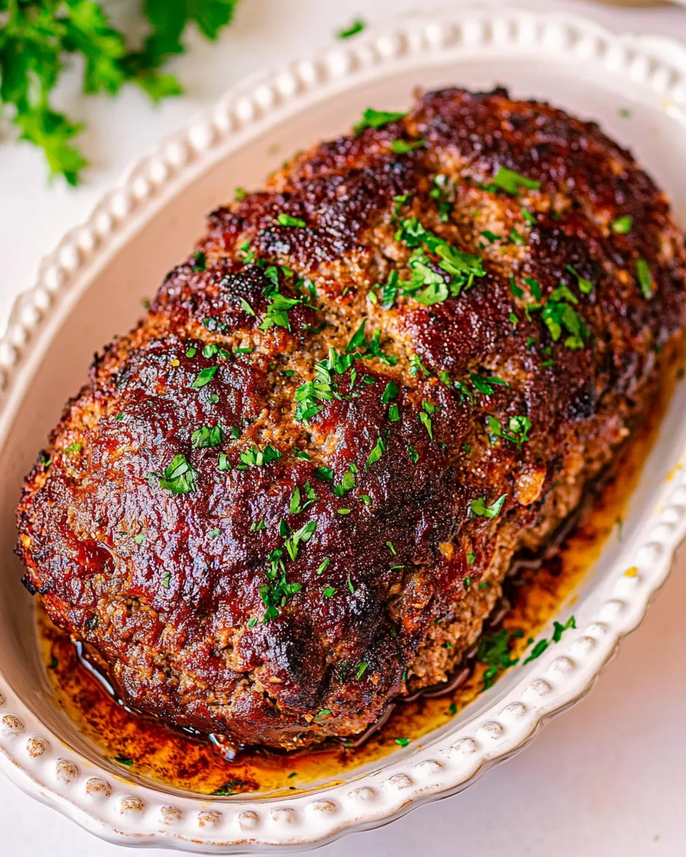 Easy Air Fryer Meatloaf recipe photo