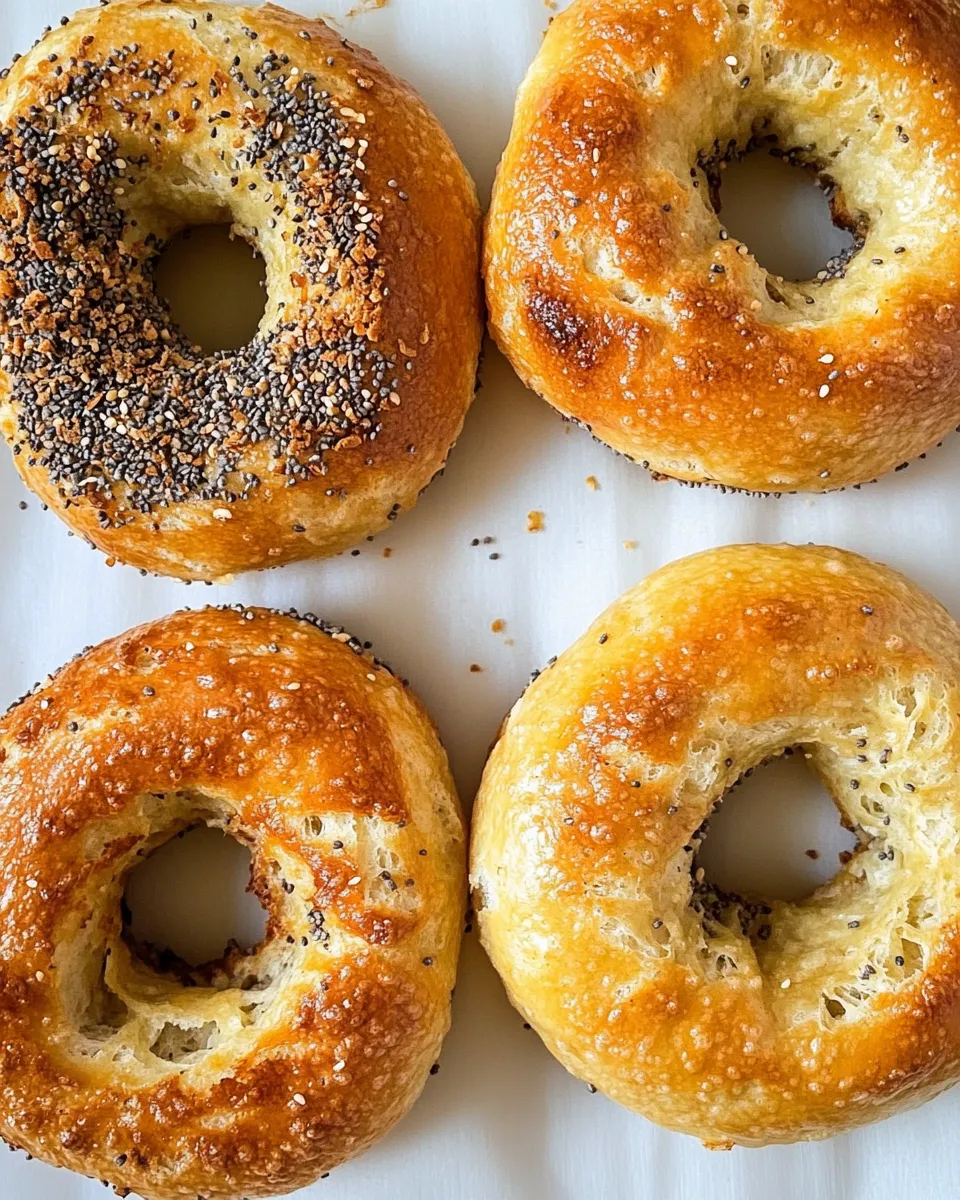 Classic Air Fryer Protein Bagels image