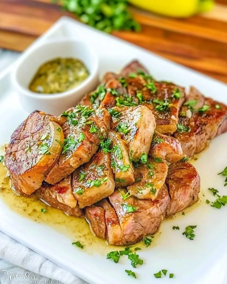 Delicious Air Fryer Ribeyes plate image