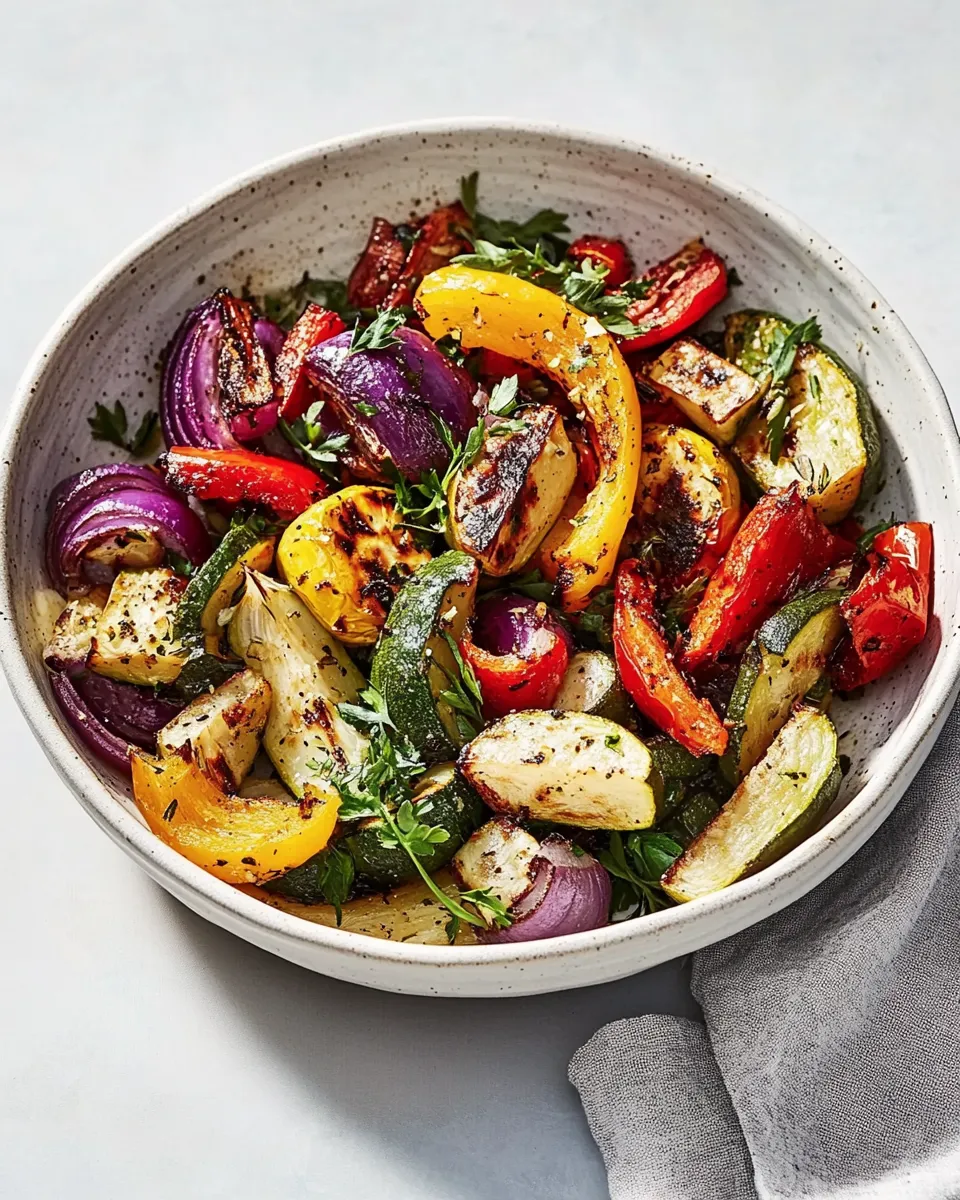 Homemade Air Fryer Vegetables photo