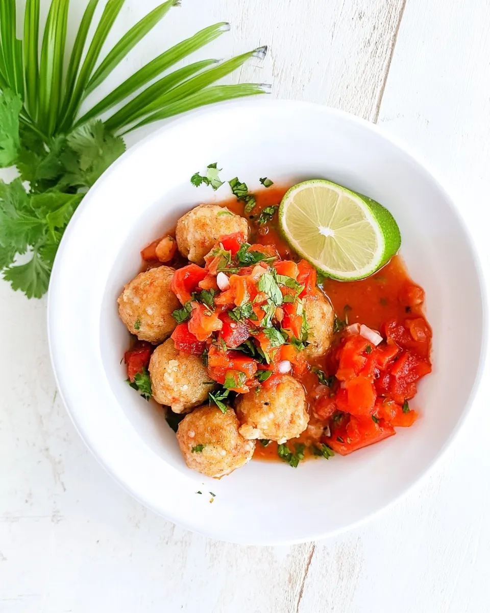 Easy Albondigas de Pescado (Dominican Fish Balls) food shot