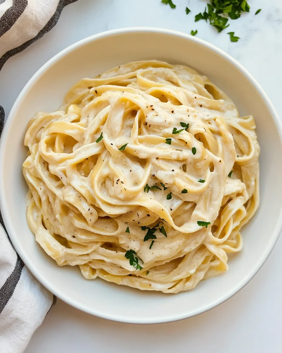 Homemade Alfredo Sauce photo