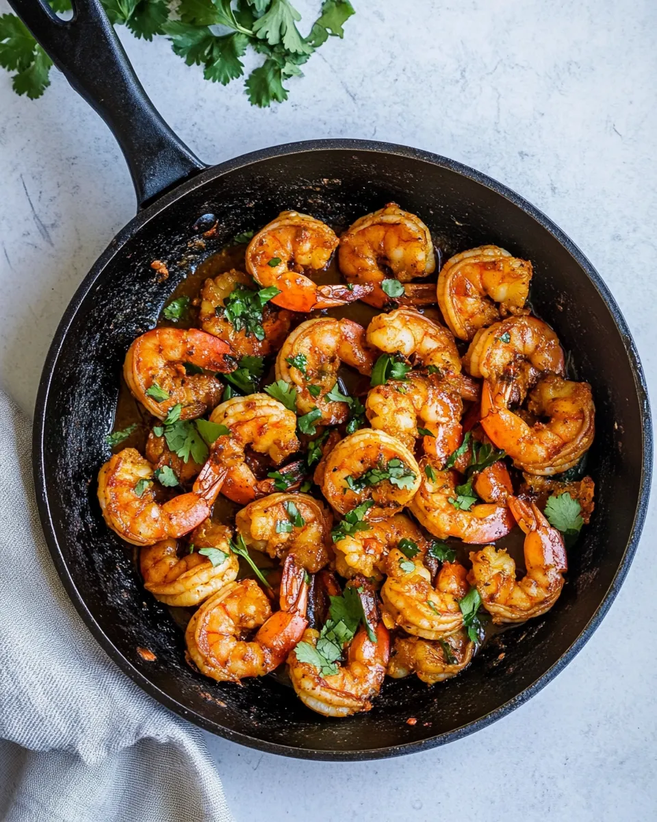 Homemade All-Purpose Spicy Shrimp Skillet photo