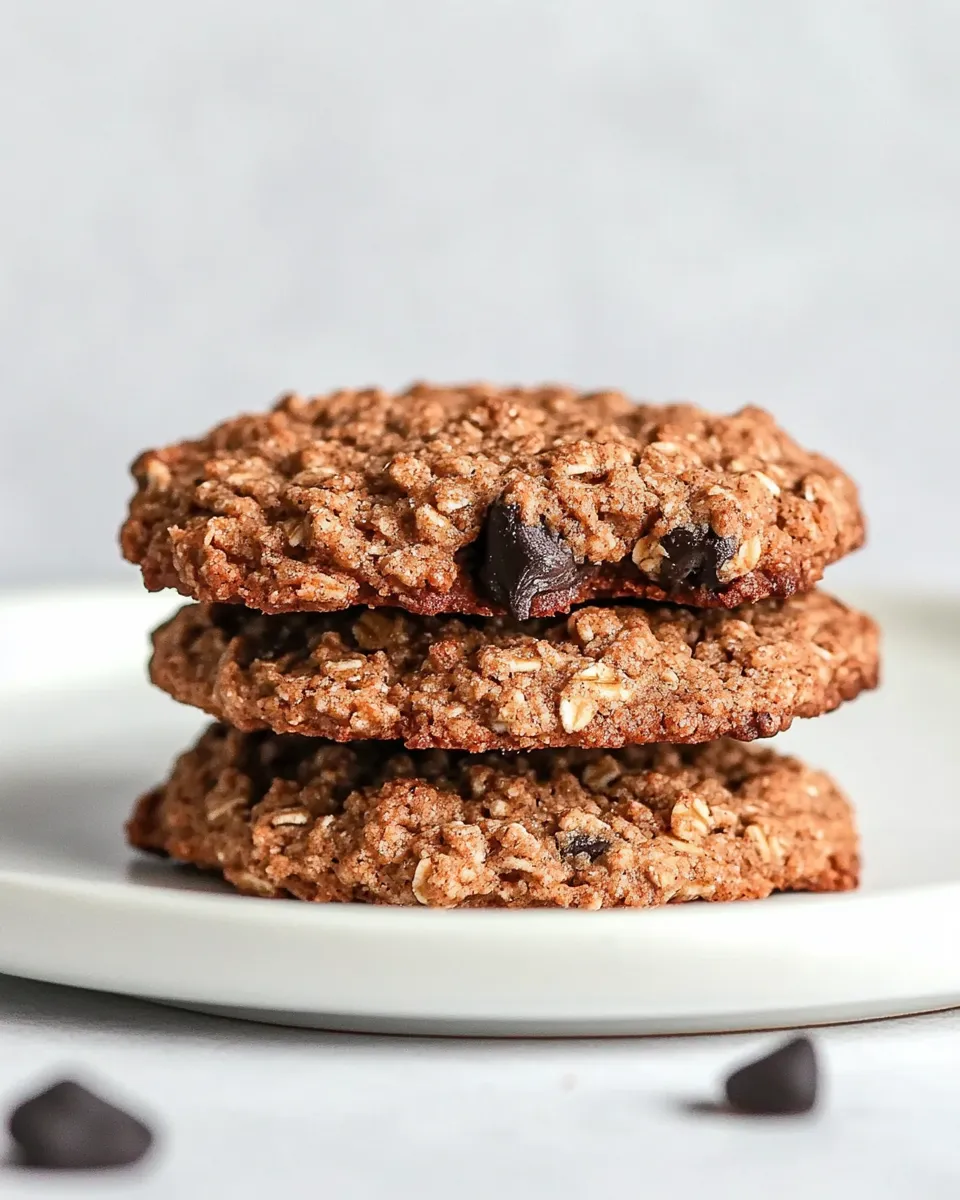 Homemade Almond Flour Oatmeal Cookies photo