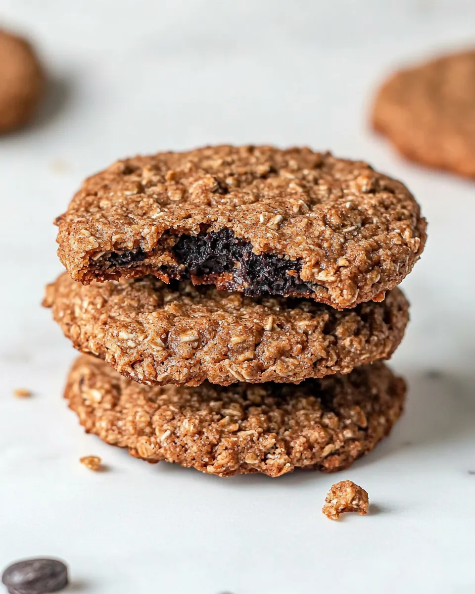 Easy Almond Flour Oatmeal Cookies food shot