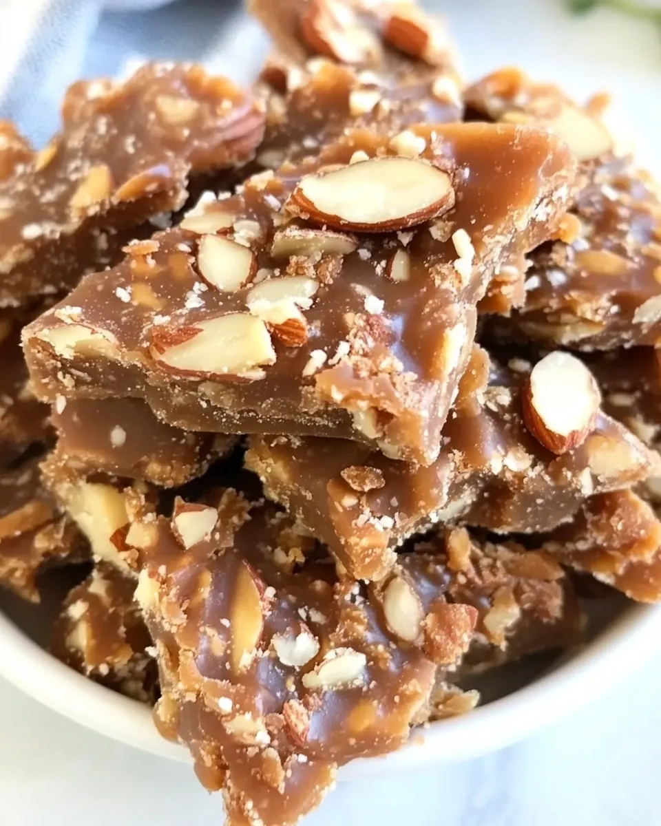 Classic Almond Toffee dish photo