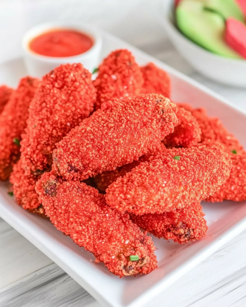 Delicious Applebees Flamin Hot Cheetos Wings dish photo
