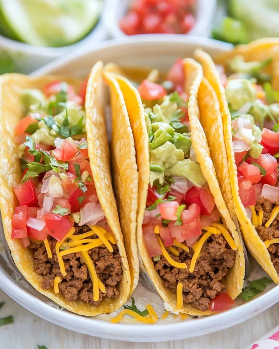 Delicious Authentic Taco Bell Crunchy Tacos: Make the Famous Recipe at Home dish photo