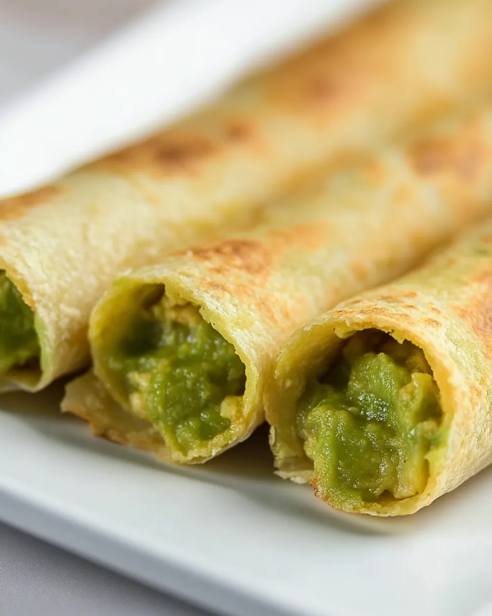 Classic Avocado Taquitos dish photo