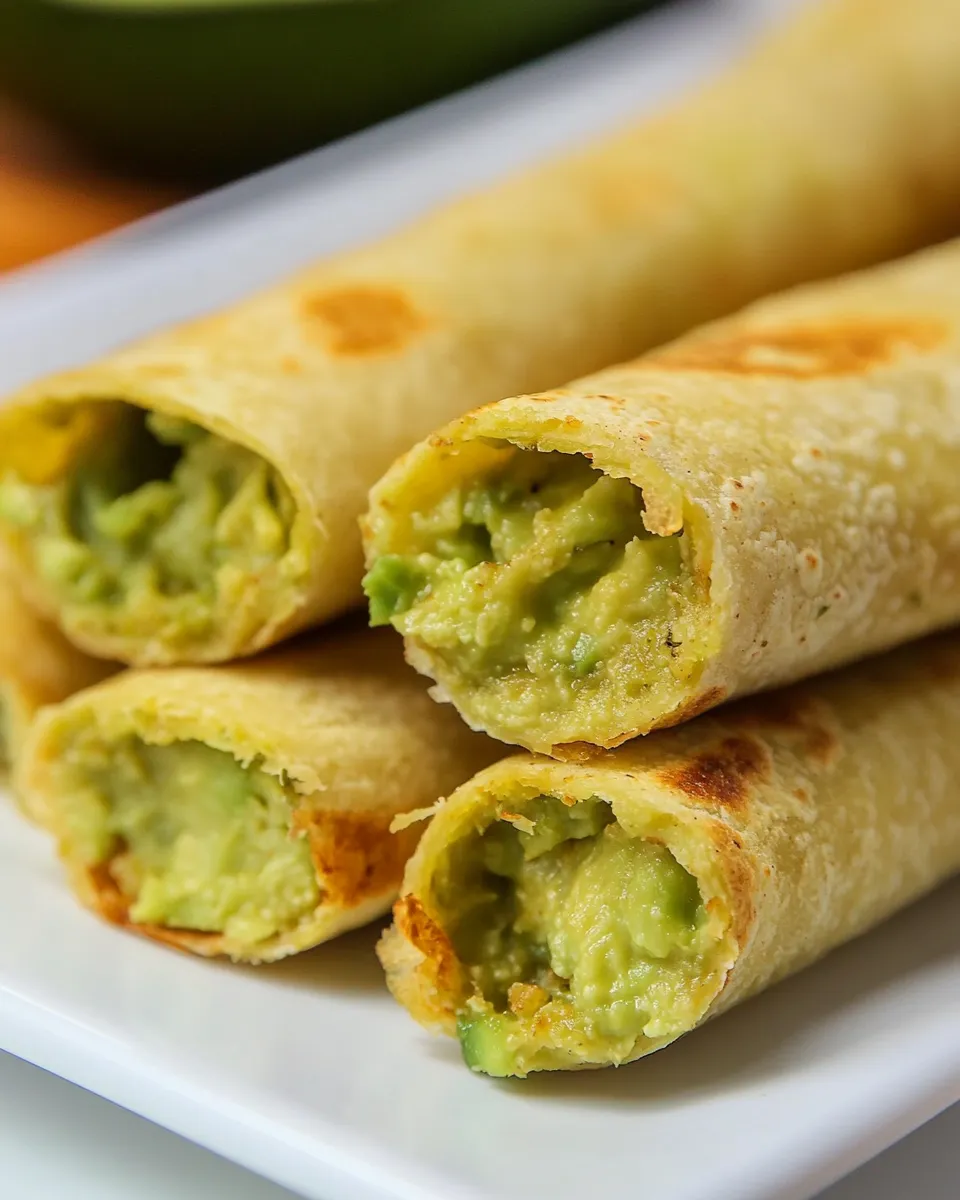 Delicious Avocado Taquitos picture