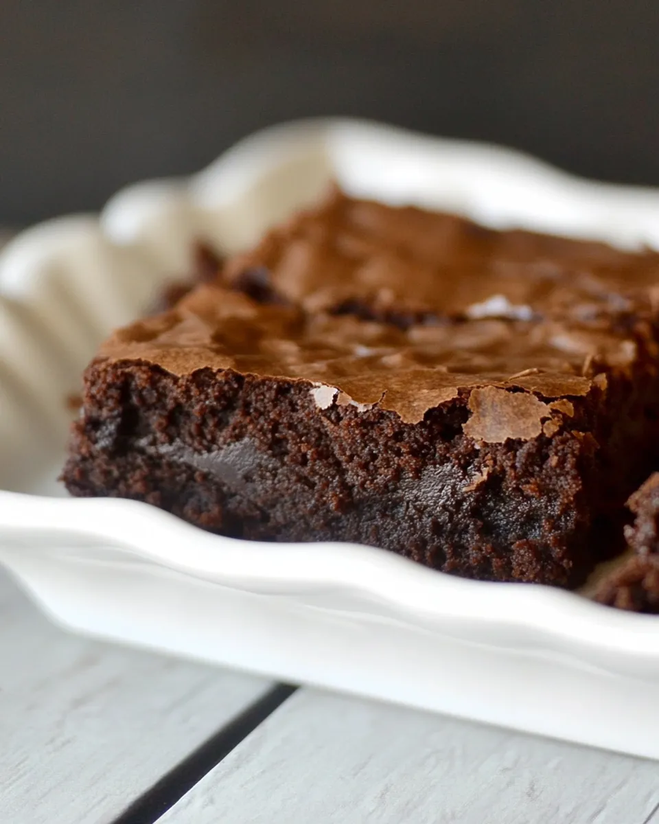 Delicious BB Mondays: Robert's Absolute Best Brownies food shot