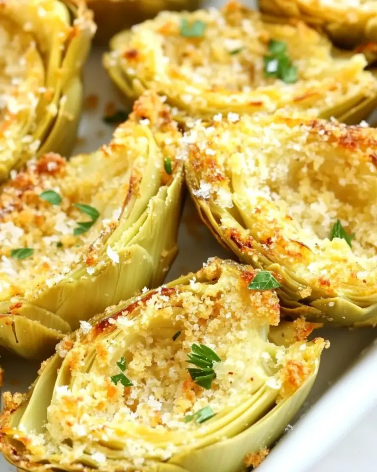 Homemade Baked Artichoke Hearts Recipe photo