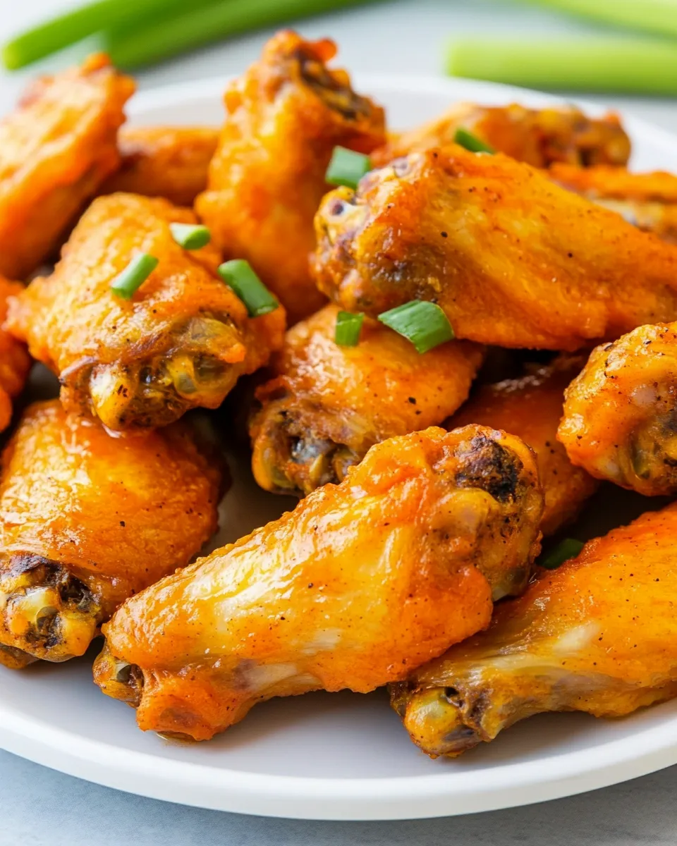 Classic Baked Buffalo Wings image
