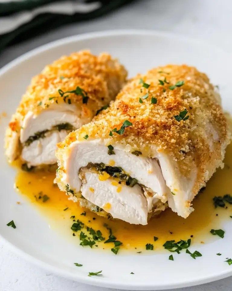 Homemade Baked Chicken Kiev recipe photo