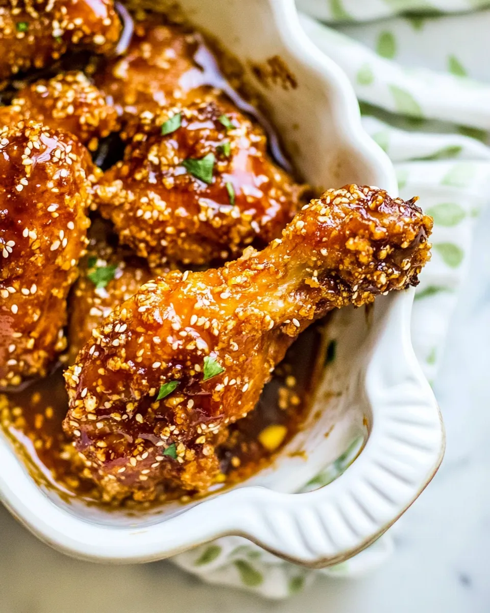 Delicious Baked Hot Honey Chicken image