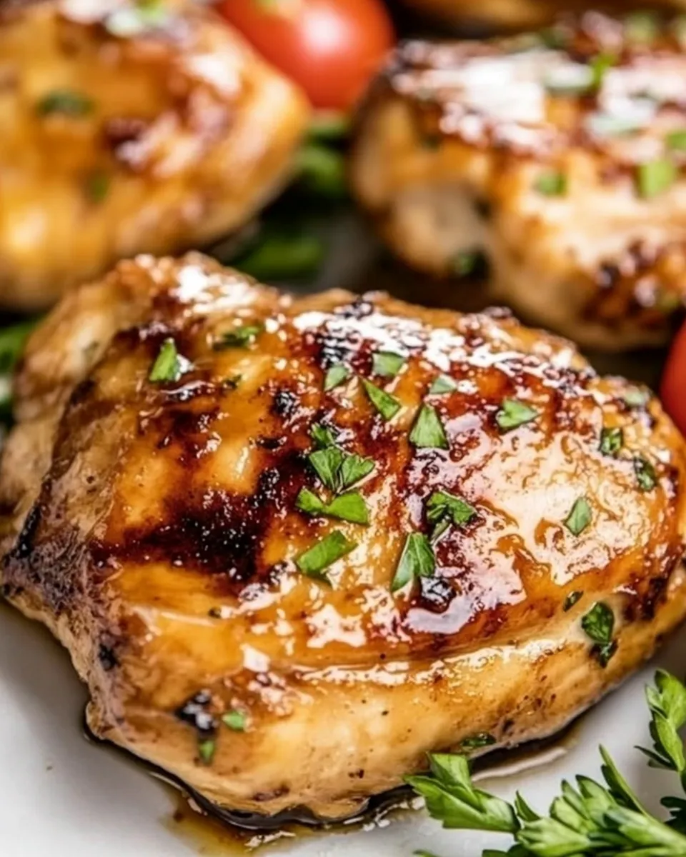 Delicious Balsamic Chicken Recipe shot