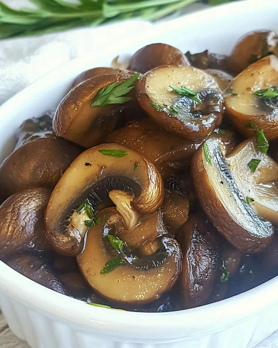 Homemade Balsamic Sauted Mushrooms photo