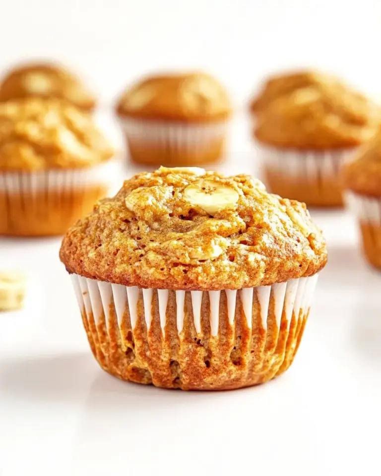 Homemade Banana Breakfast Muffins recipe photo