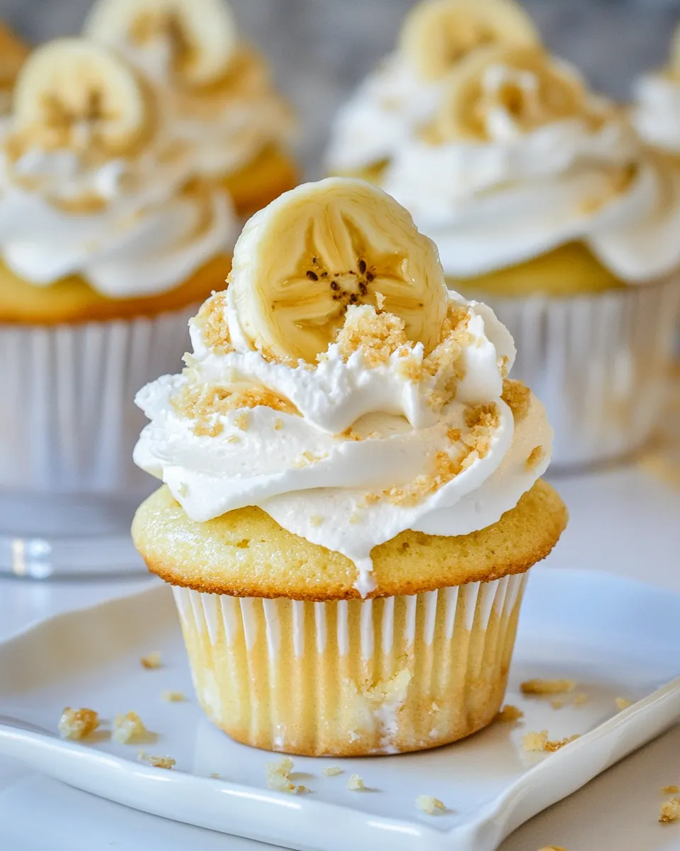 Easy Banana Pudding Cupcakes dish photo