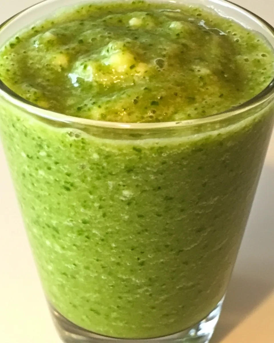 Classic Basic Green Smoothie image