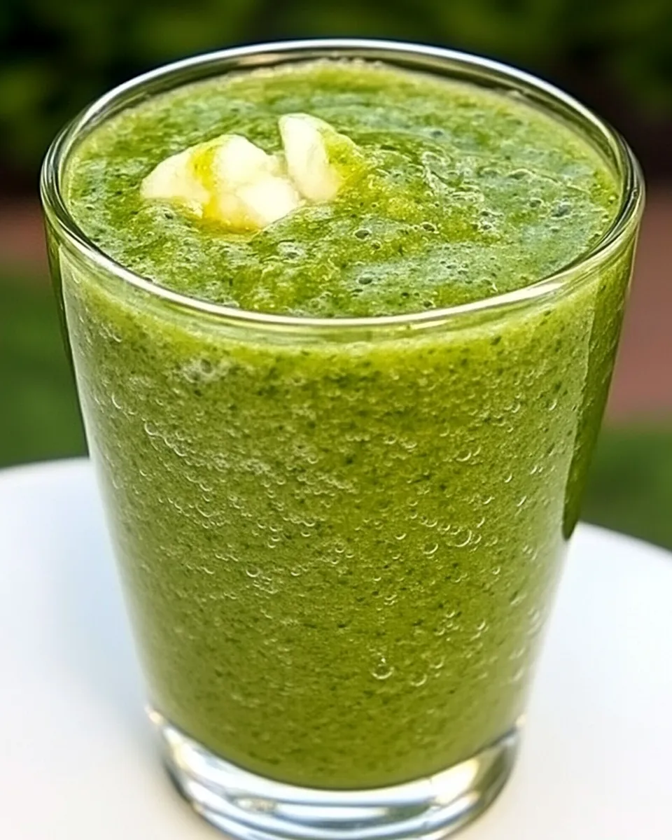 Easy Basic Green Smoothie recipe photo
