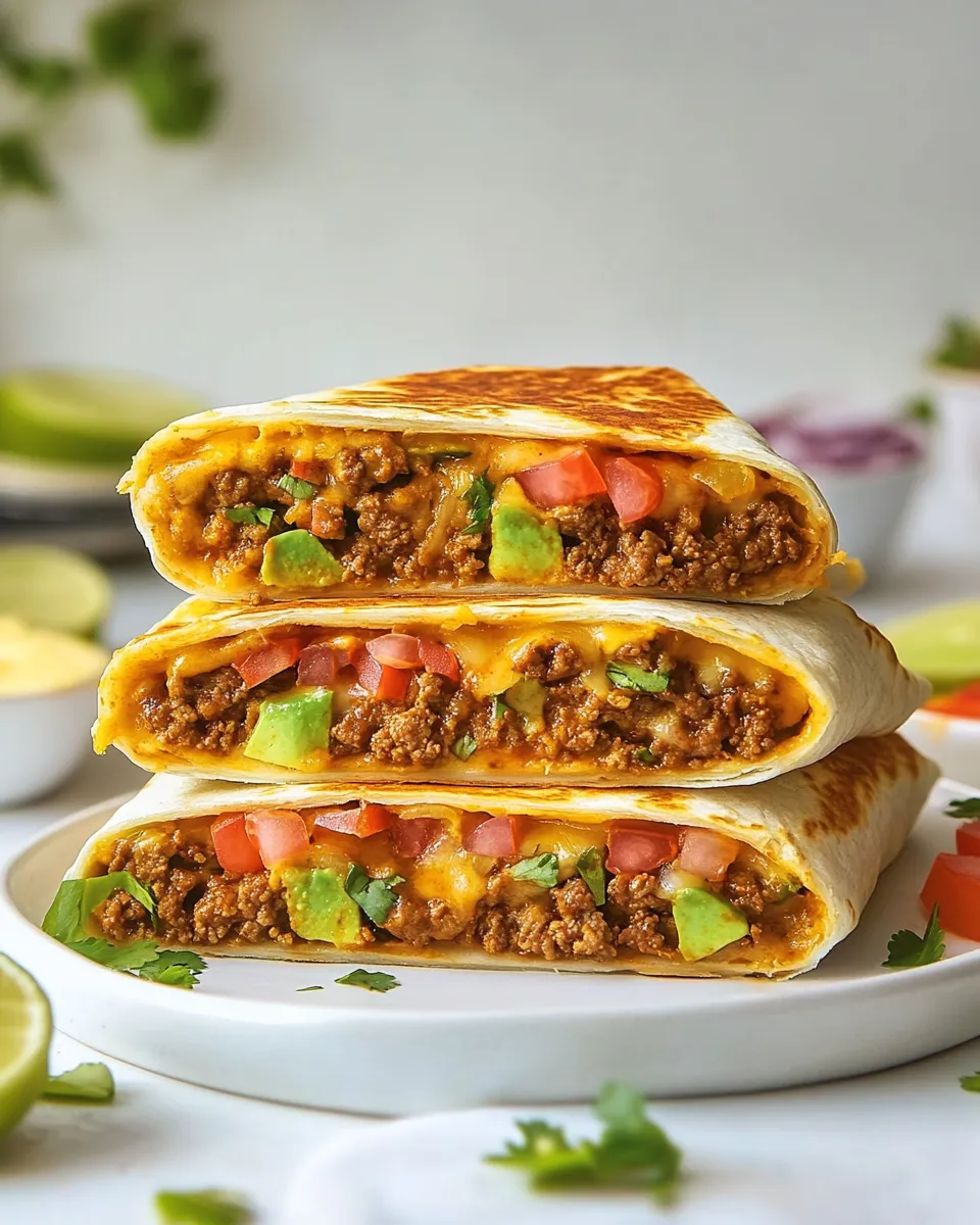 Classic Beef Crunchwrap Supreme dish photo