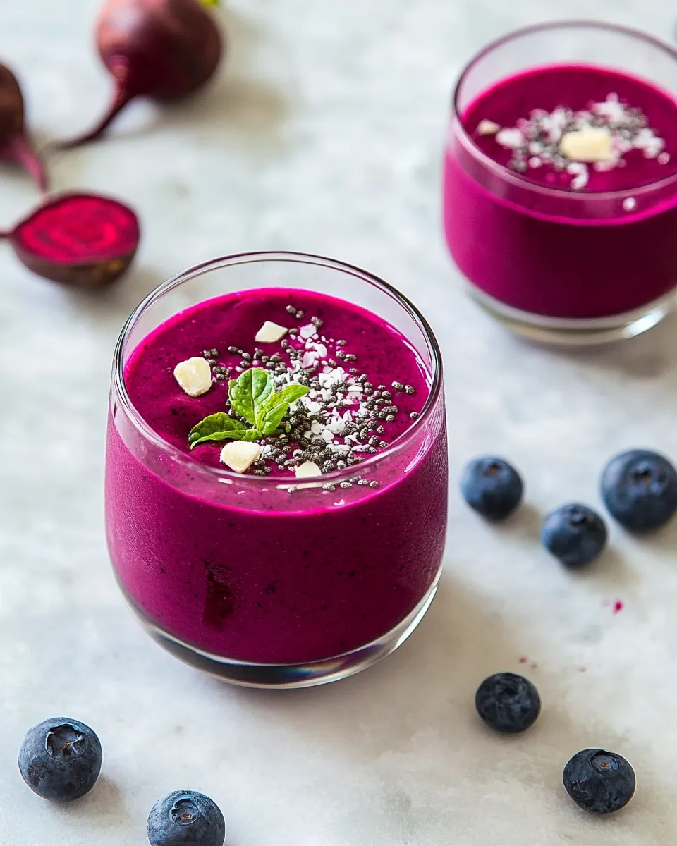 Delicious Beet Smoothie dish photo