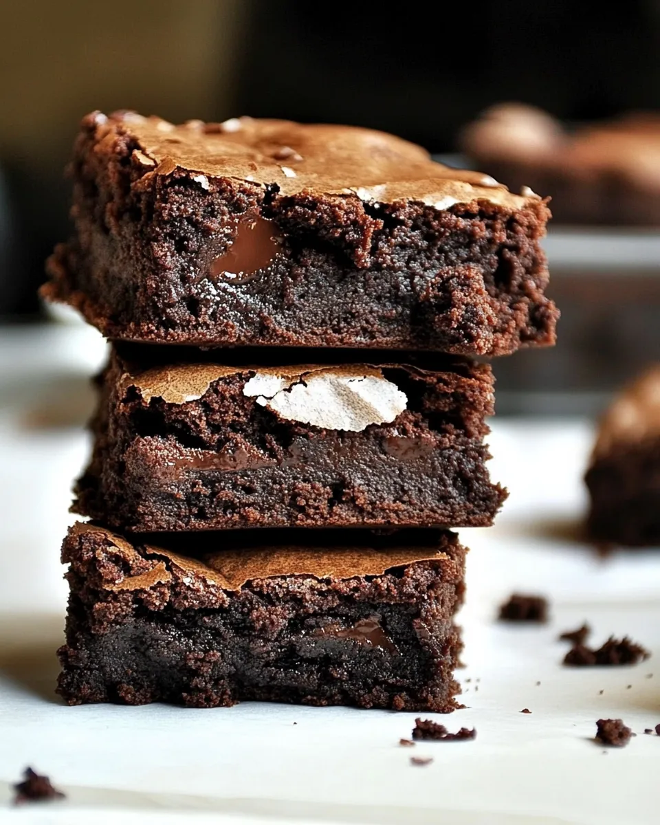 Delicious Best Chocolate Ghirardelli Brownie Box Mix Recipe dish photo