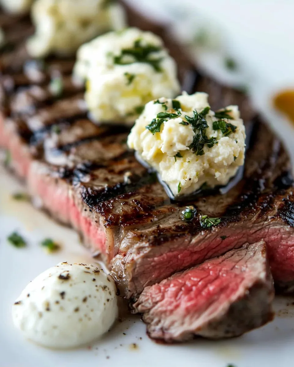 Easy Best NY Strip Steak plate image