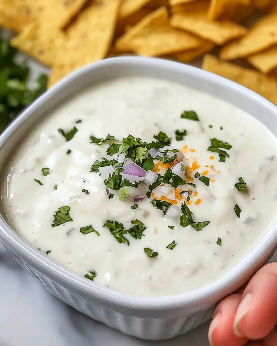 Easy Best Queso Blanco Dip recipe photo