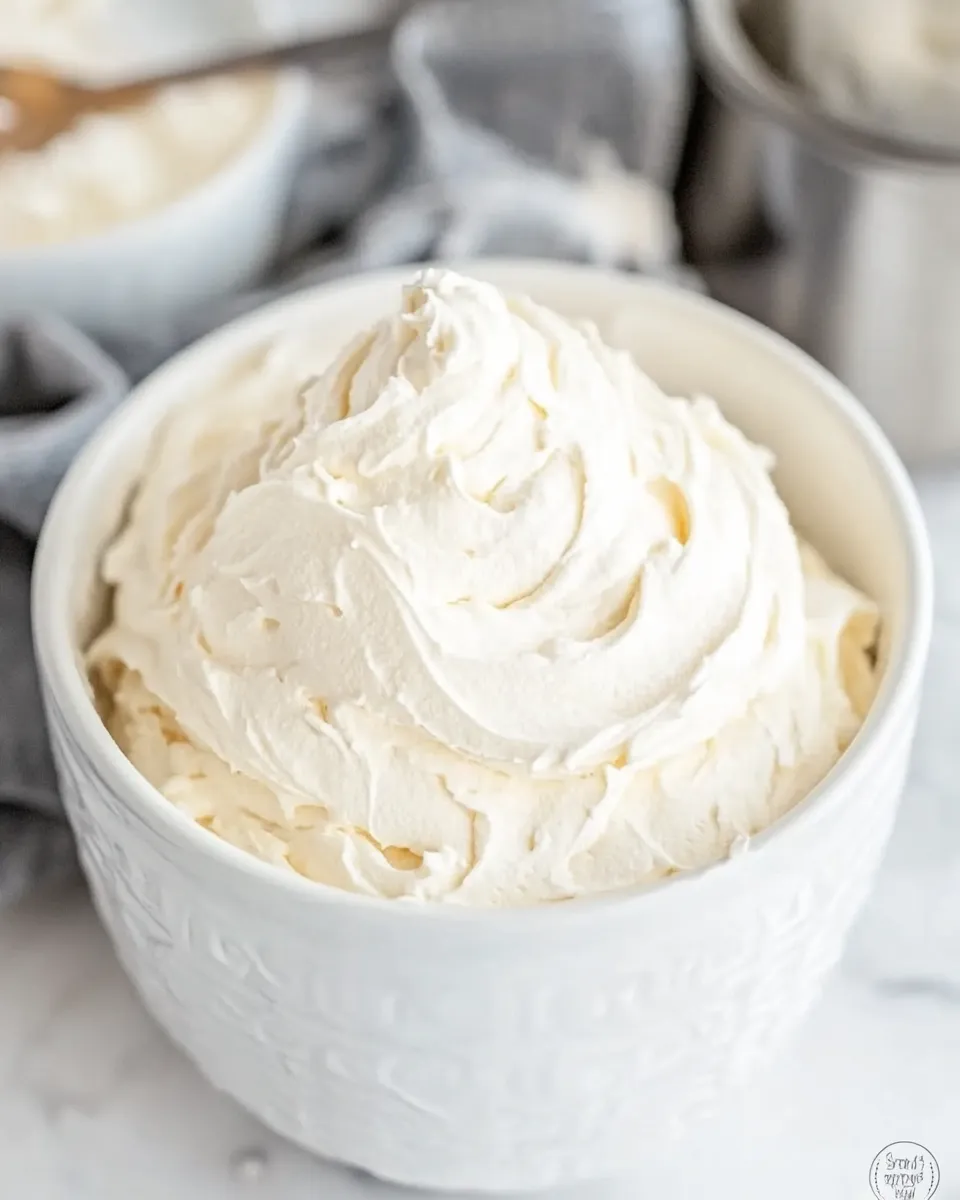 Homemade Best Tasting Buttercream Frosting photo