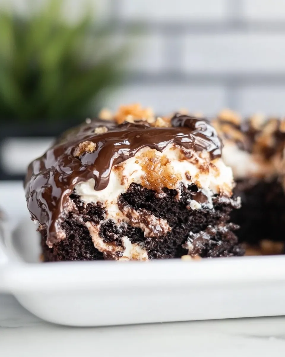 Easy Better Than Anything Chocolate Cake food shot