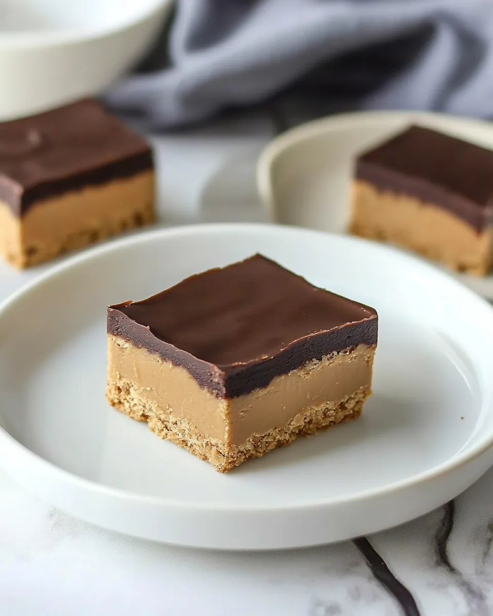 Easy Better Than Reeses Peanut Butter Bars recipe photo